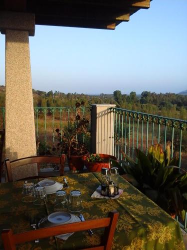 Balkón nebo terasa v ubytování Agriturismo Chiai Francesco