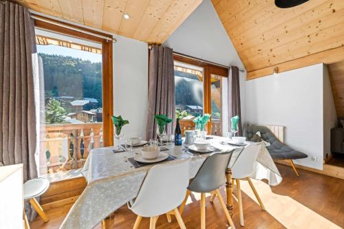 Central Morzine Modern Apartment with Pleney Views
