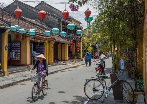 Biking at or in the surroundings of Four Seasons The Nam Hai, Hoi An, Vietnam