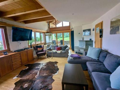 Family home in Laax with stunning views