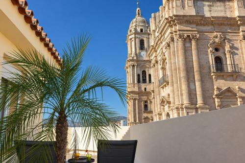 Ático con terraza privada frente a la Catedral