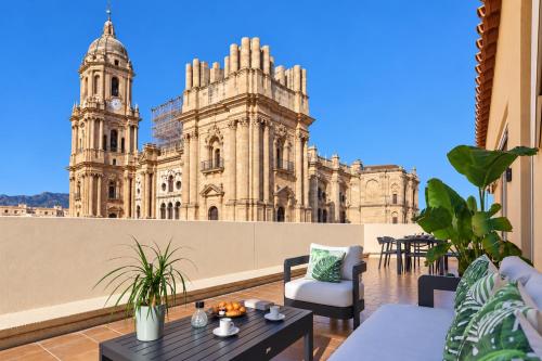 Ático con terraza privada frente a la Catedral