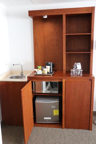 Una cocina o cocineta en Radisson Poliforum Plaza Hotel Leon