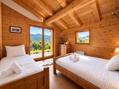 Chalet familial aux Gets, calme, parking, 8 personnes