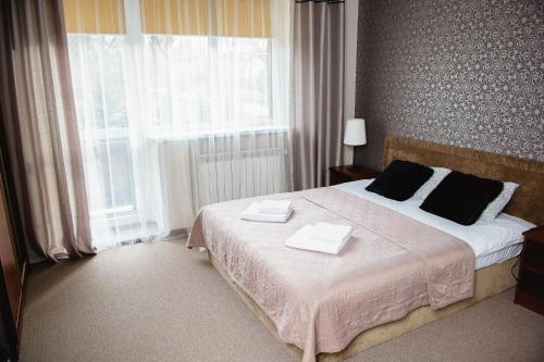 Łóżko lub łóżka w pokoju w obiekcie Villa Green
