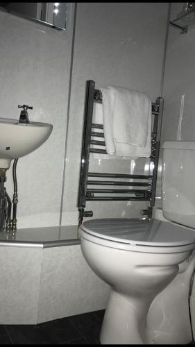Ένα μπάνιο στο Ty Mawr Hotel