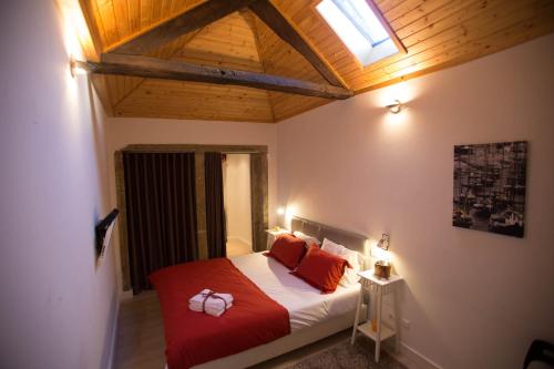 Cama o camas de una habitación en Historical Porto Studios