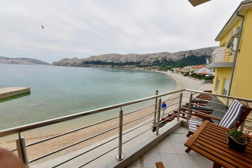 Apartments Beachfront in Baska-Insel Krk 43040