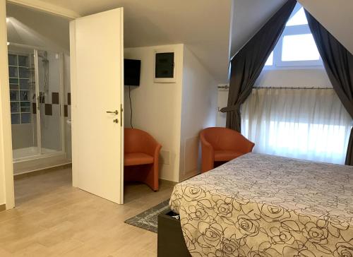 Postel nebo postele na pokoji v ubytování Affittacamere Prosciutti Picaron