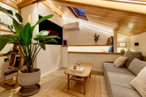 Oak and White Architects Loft Marina View