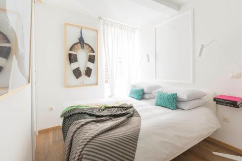 Postel nebo postele na pokoji v ubytování Apartment Baka Paula