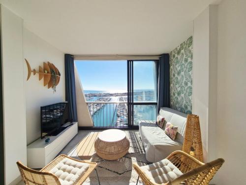 Ô Sixième face au port avec Garage privé, Climatisation et Wifi - ROSSIconciergerie - Linge inclus