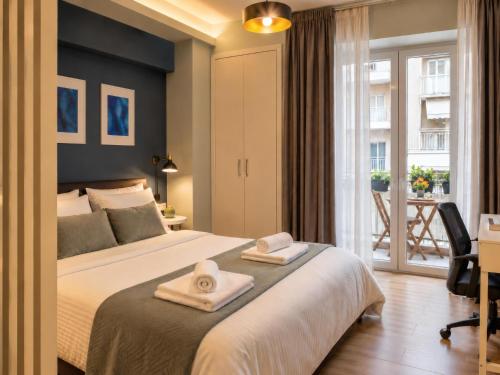 GimiSpaceOne - White Tower Curated Suite with Balcony