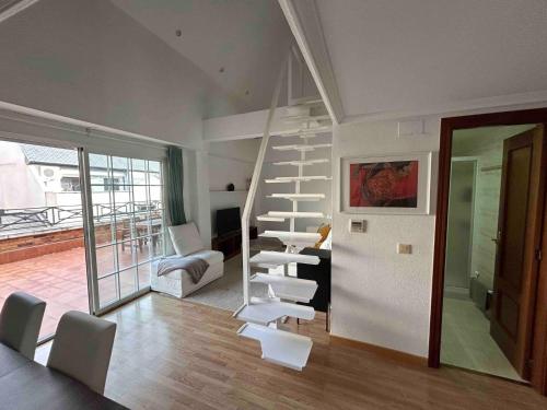 Spacious and bright penthouse with Terrace