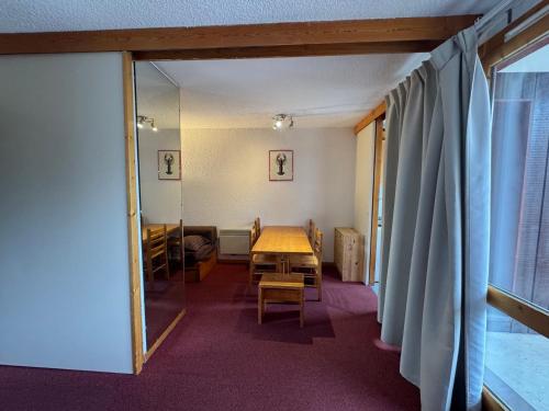 Studio au pied des pistes, balcon, 4 pers