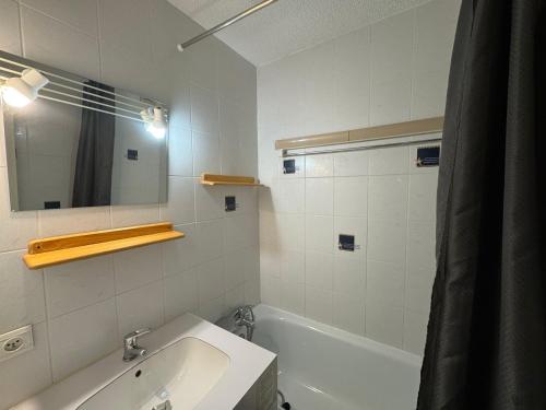 Studio au pied des pistes, balcon, 4 pers