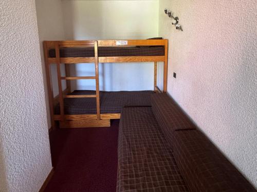 Studio au pied des pistes, balcon, 4 pers
