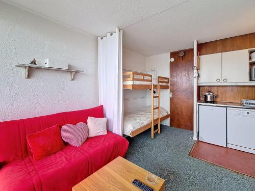 Studio lumineux, balcon sud, vue montagne - 3 pers.