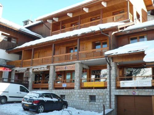Appartement skis aux pieds, vue montagne - 4 pers.