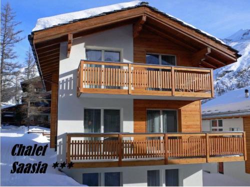 Apartment Chalet Saasia Appartement-Fewo 9-Bettwohnung by Interhome