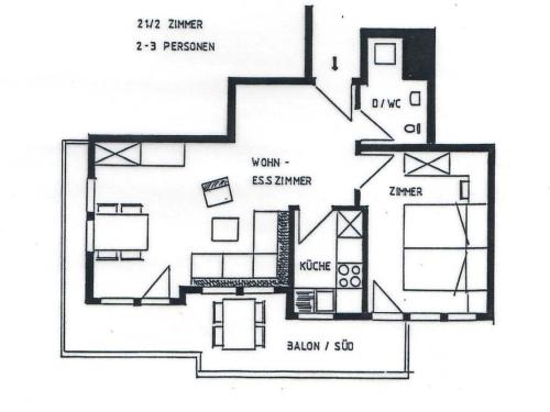 Apartment Swiss Chalet Appartement-Fewo 2-Bettwohnung Nr- 5 by Interhome