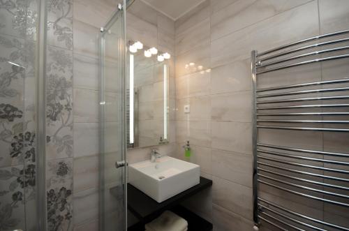 Kúpeľňa v ubytovaní Regina Delux Apartman