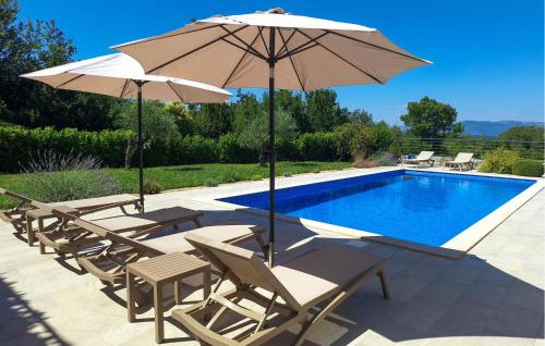 Lovely Home In Malinska With Private Swimming Pool, Can Be Inside Or Outside