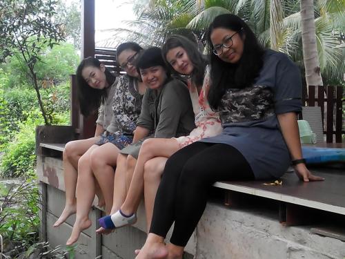 Tetamu yang menginap di Aple Homestay