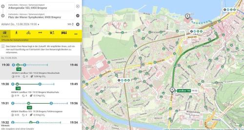 Perfect for traveling to Lake Constance and Bregenz Forest
