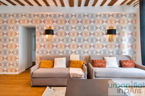 UrbanFlat 108 - Appartement de 4 Chambres dans le centre
