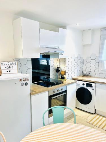 Le Bellevue - Gare & Les Jardins Darcy - T3 - Parking Free