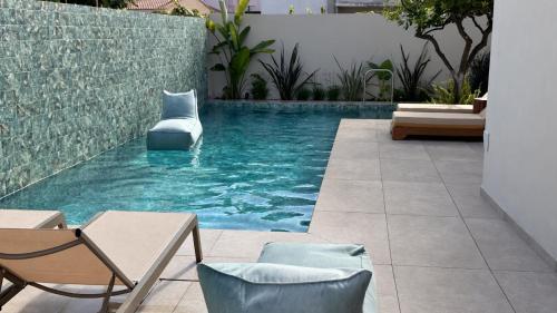 Mnemea Residence House with pool and gym