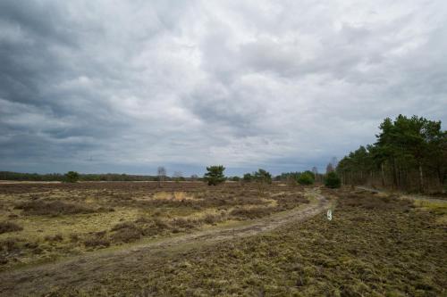 Landskap semula jadi dekat dengan rumah percutian