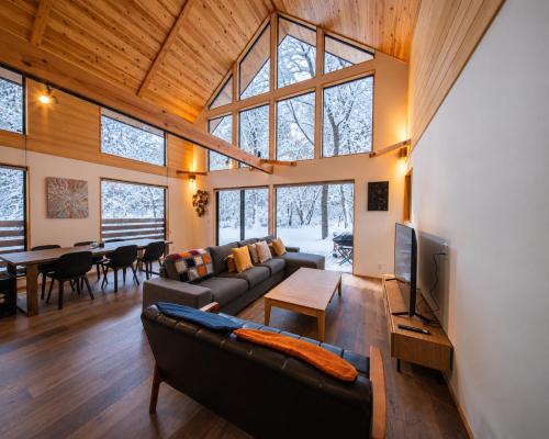 Aerial Chalet Hakuba by Jade Villa