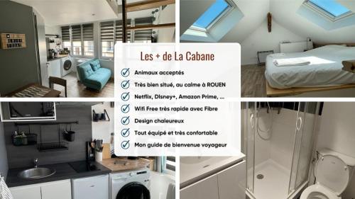 La Cabane, appartement au calme proche du centre, économique