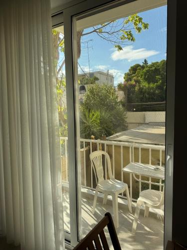 Sea and city Glyfada