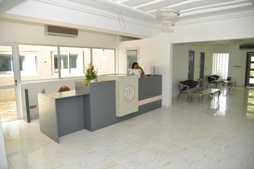 El lobby o recepción de Jess Hotel Kpalimé