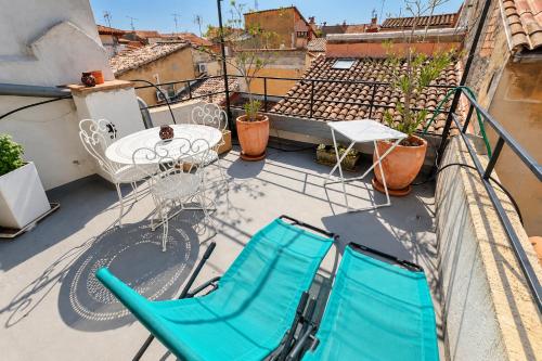 CLIM - 3 ch 3 sdb - Terrasse vue sur la ville