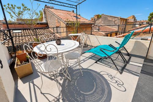 CLIM - 3 ch 3 sdb - Terrasse vue sur la ville