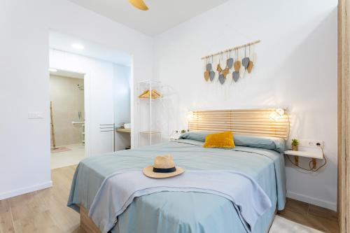 Estudio 2 camas y patio privado en Valencia