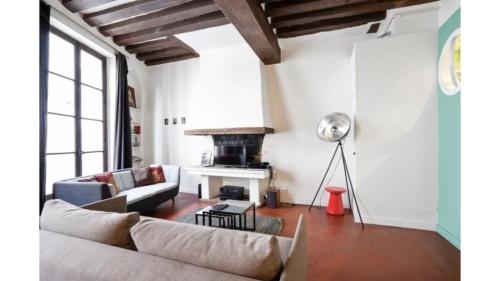 Parisian Apartment With Terrace in Saint Michel-Notre Dame