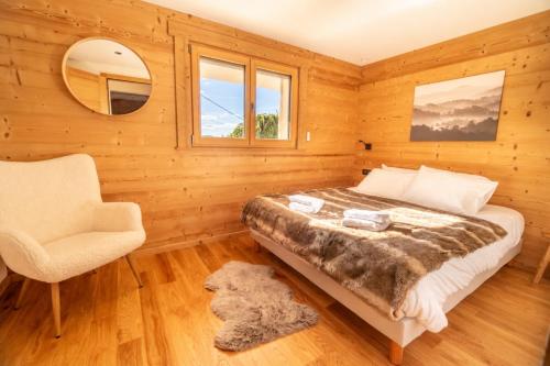 Chalet Ma Biche, vue lac, bain nordique