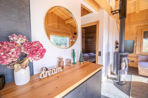Chalet Ma Biche, vue lac, bain nordique
