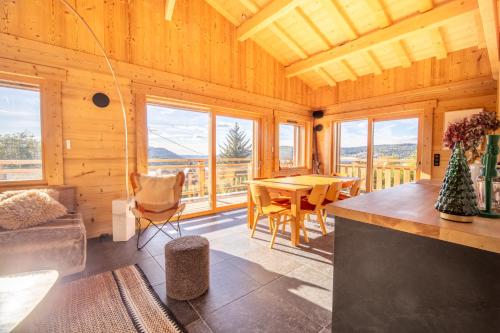 Chalet Ma Biche, vue lac, bain nordique