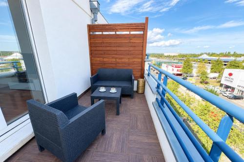 Bright apartment with terrace and cathedral view
