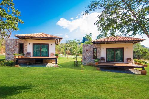 Κήπος έξω από το Mela Garden Retreat Cottage