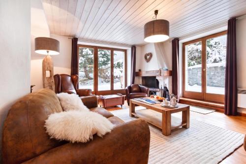 Chez Roberto Chamonix 3BR Duplex with Sauna & Garden - Happy Rentals