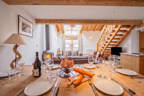 Apt Clusettes 1-min walk to ski + parking & WiFi - Happy Rentals