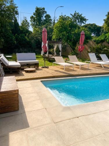 Villa ensoleillée à Sainte-Maxime avec piscine privée