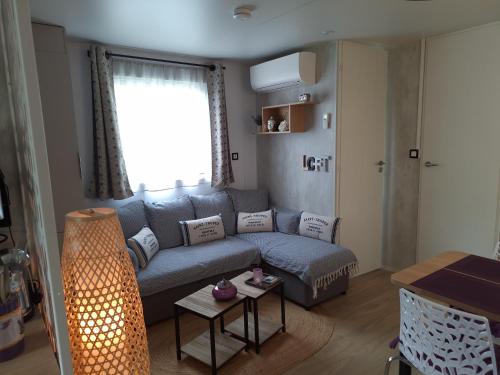 Mobilhome St Aygulf plage Fréjus Strand vakantie